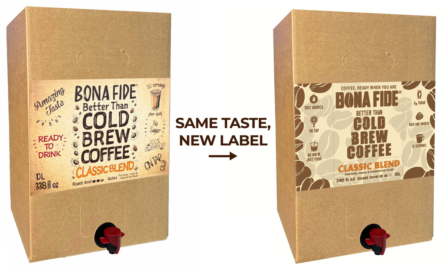 Better Than Cold Brew Coffee Bag In Box (BIB) Classic Blend 10L 338FLoz