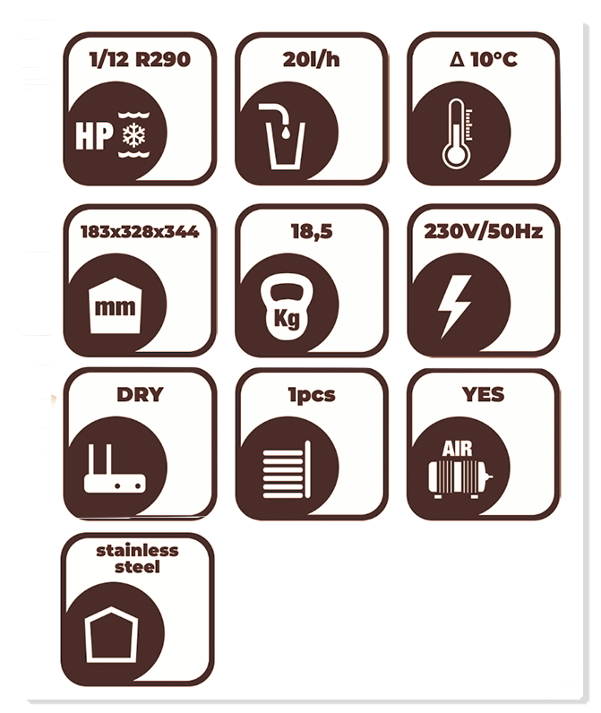 Dispenseer Single Tap Cold Brew Nitro Coffee Bona Fide Oprema Specification