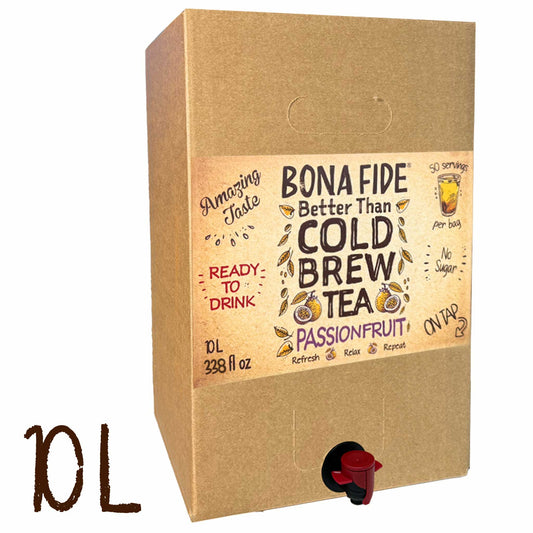 Better Than Cold Brew Tea Bag In Box (BIB) Passion Fruit 10L 338FLoz