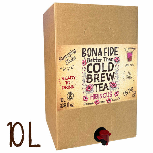 Better Than Cold Brew Tea Bag In Box (BIB) Hibiscus 10L 338FLoz