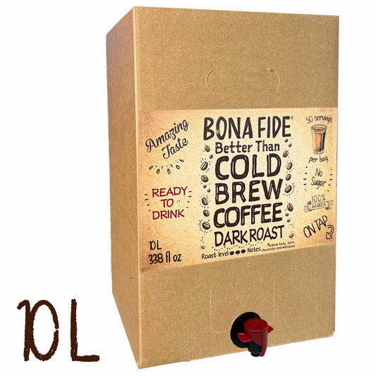 Better Than Cold Brew Coffee Bag In Box (BIB) Tostado oscuro 10L 338FLoz