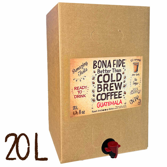 Better Than Cold Brew Coffee Bag In Box (BIB) Guatemala 20L 676FLoz