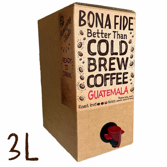 Meglio del caffè freddo Bag In Box (BIB) Guatemala 3L 101FLoz