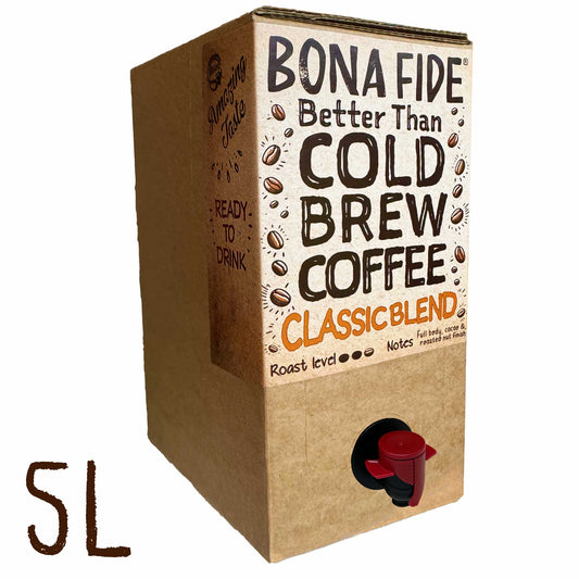 Better Than Cold Brew Coffee Bag In Box (BIB) Classic Blend 5L 170FLoz