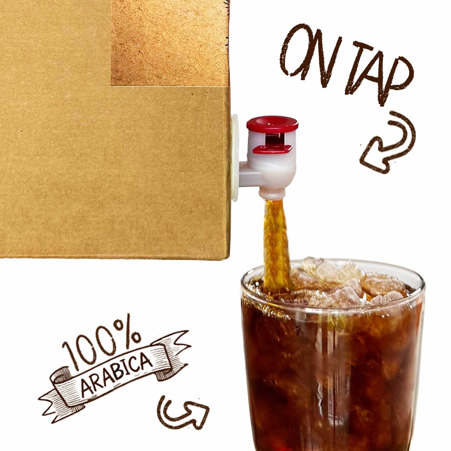 Better Than Cold Brew Coffee Bag In Box (BIB) Guatemala 5L 170FLoz