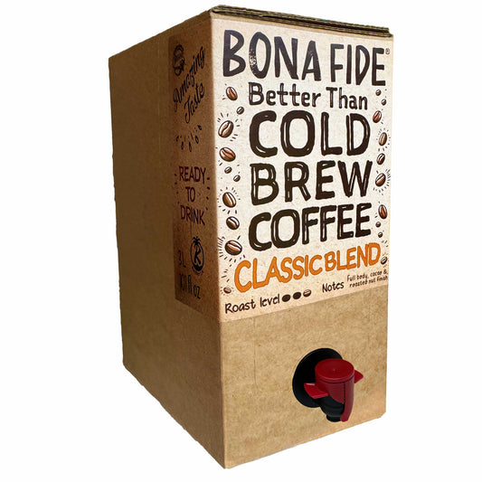 Better Than Cold Brew Coffee Bag In Box (BIB) Classic Blend 3L 101FLoz