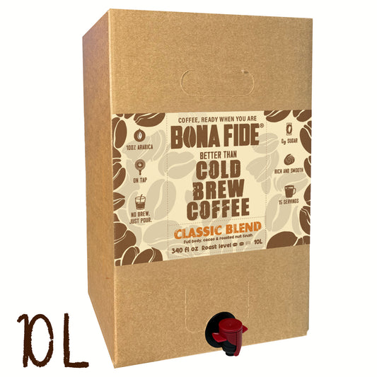 Better Than Cold Brew Coffee Bag In Box (BIB) Classic Blend 10L 338FLoz