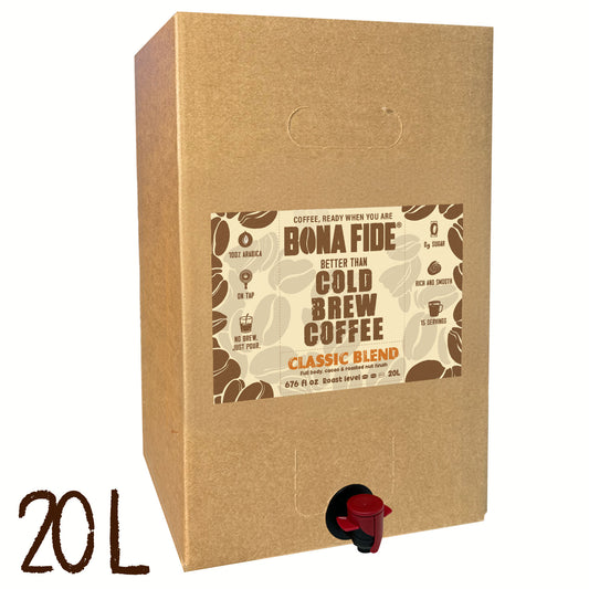 Better Than Cold Brew Coffee Bag In Box (BIB) Classic Blend 20L 676FLoz