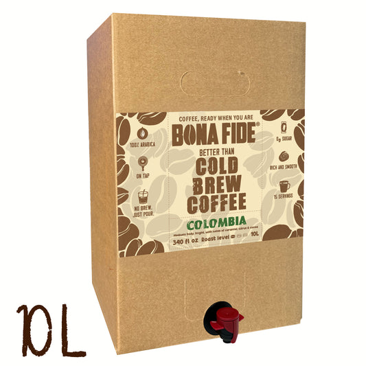 Better Than Cold Brew Coffee Bag In Box (BIB) Colombia 10L 338FLoz