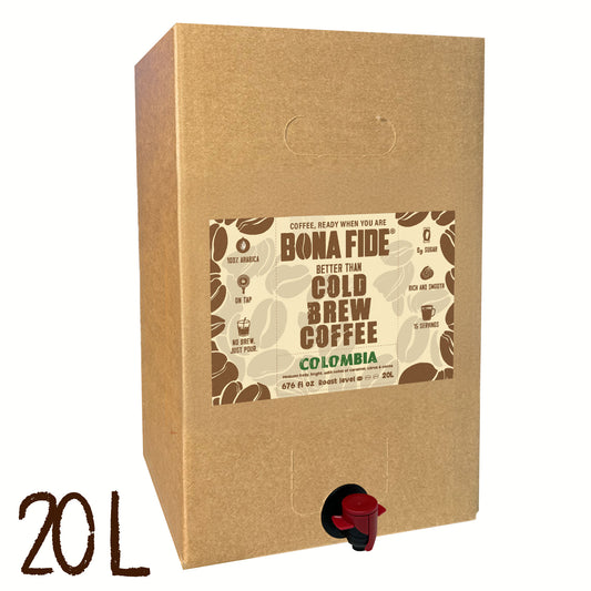 Better Than Cold Brew Coffee Bag In Box (BIB) Colombia 20L 676FLoz