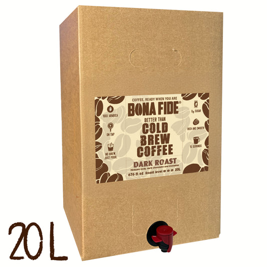 Better Than Cold Brew Coffee Bag In Box (BIB) Dark Roast 20L 676FLoz