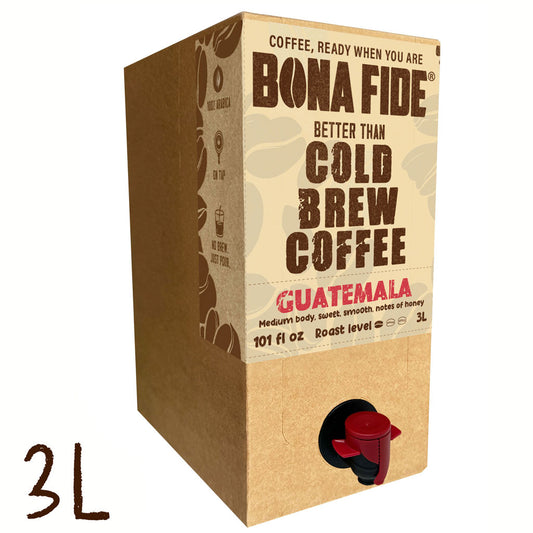 Better Than Cold Brew Coffee Bag In Box (BIB) Guatemala 3L 101FLoz