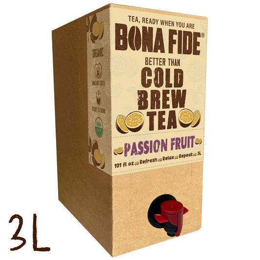 Mieux que le sachet de thé infusé à froid en boîte (BIB) Fruit de la passion 3L 101FLoz