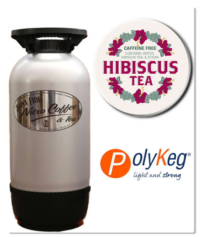 Better Then Cold Brew Tea, Nitro/Flat, BIK 19L Keg, Draft Tea On Tap Hibiscus